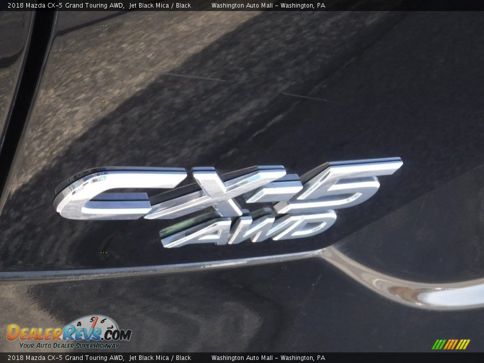 2018 Mazda CX-5 Grand Touring AWD Jet Black Mica / Black Photo #6