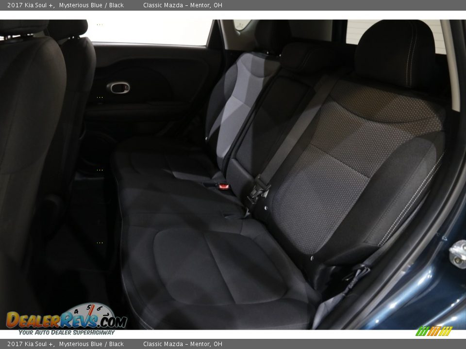 2017 Kia Soul + Mysterious Blue / Black Photo #16