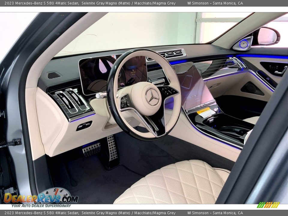 Front Seat of 2023 Mercedes-Benz S 580 4Matic Sedan Photo #4