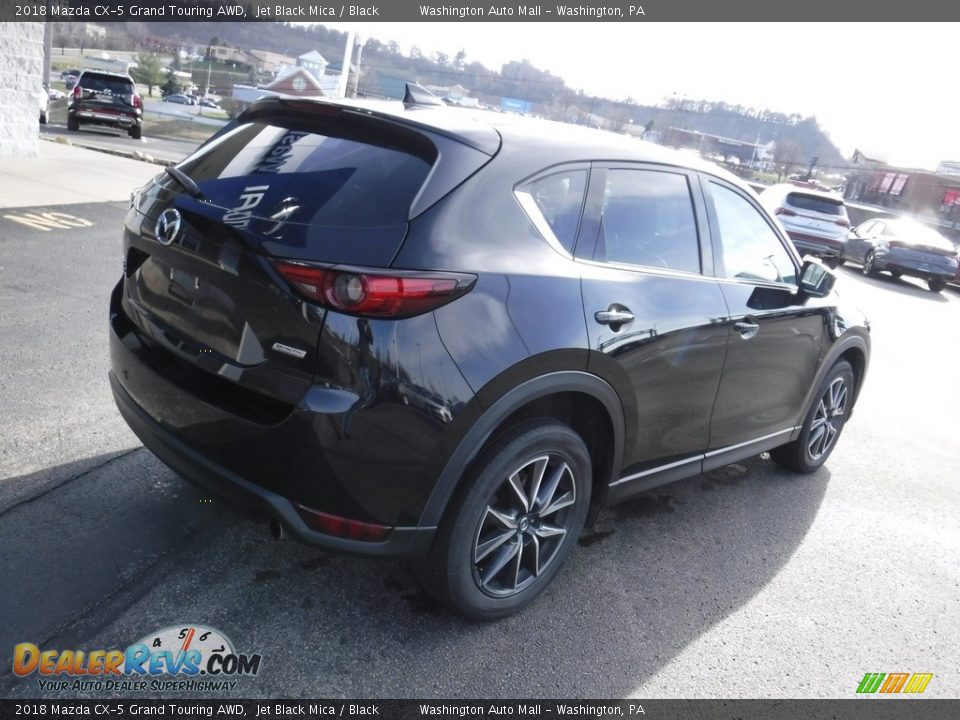 2018 Mazda CX-5 Grand Touring AWD Jet Black Mica / Black Photo #8