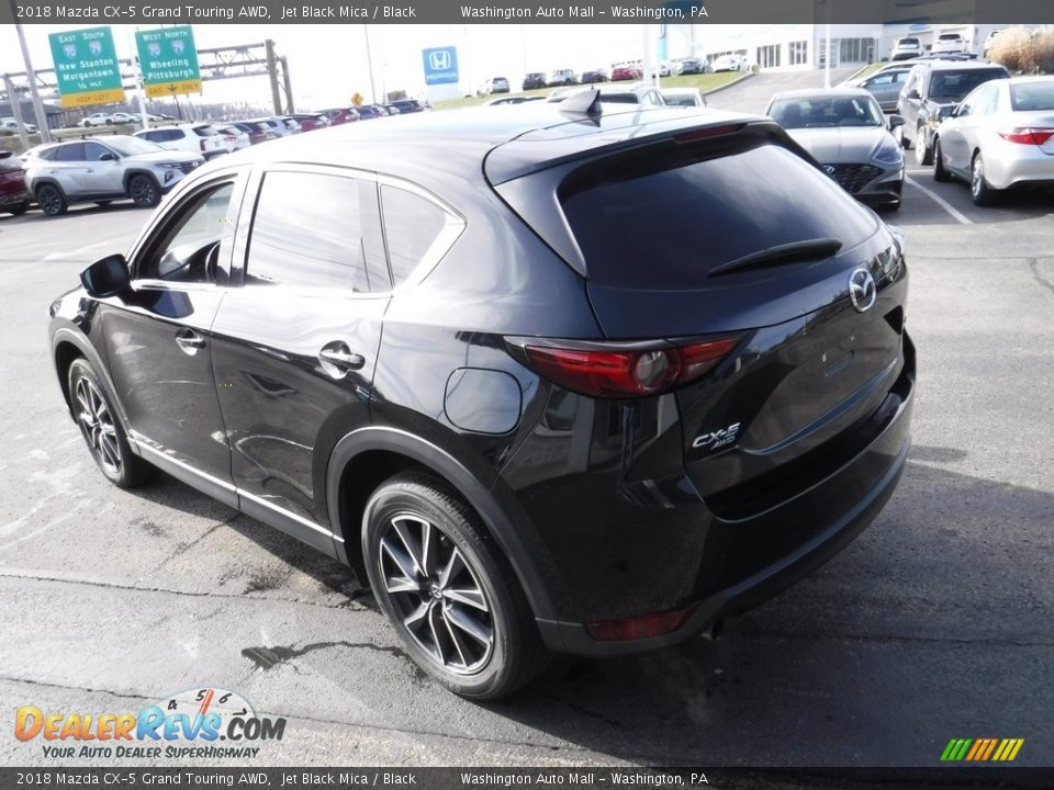 2018 Mazda CX-5 Grand Touring AWD Jet Black Mica / Black Photo #9