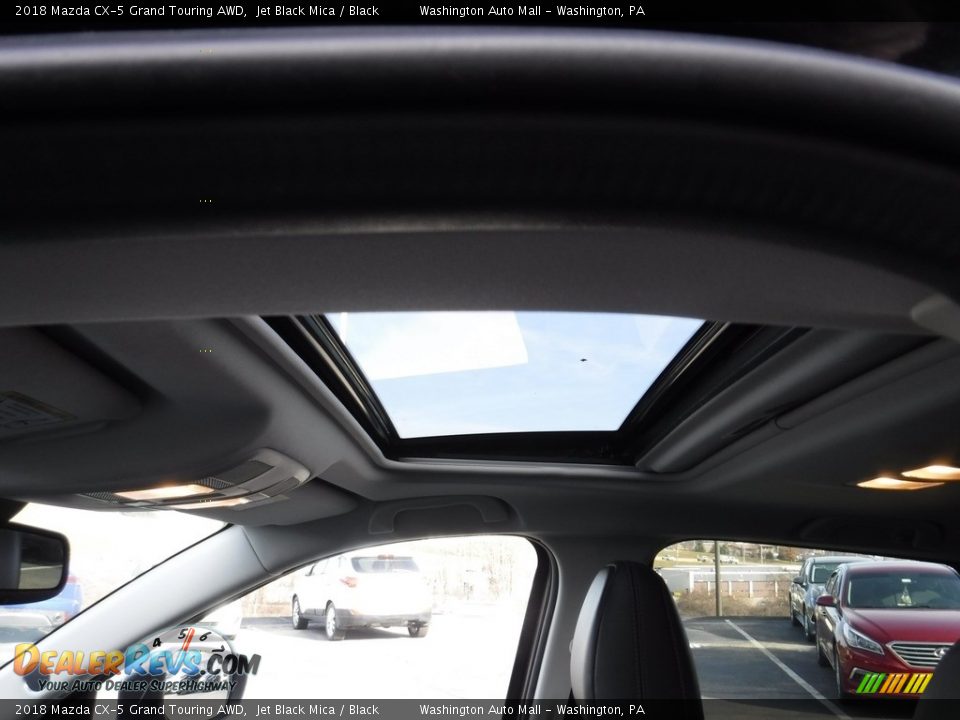 2018 Mazda CX-5 Grand Touring AWD Jet Black Mica / Black Photo #10