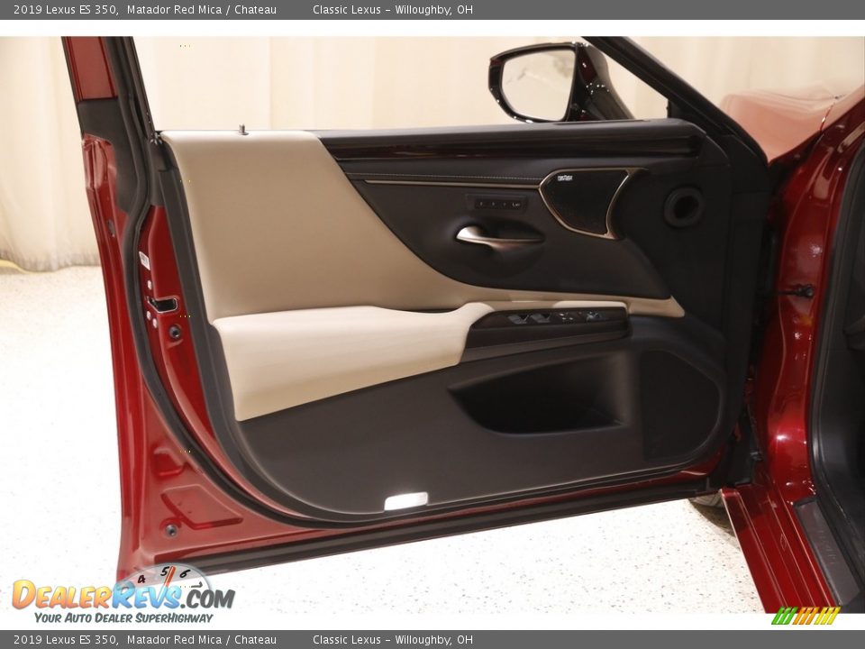 2019 Lexus ES 350 Matador Red Mica / Chateau Photo #4