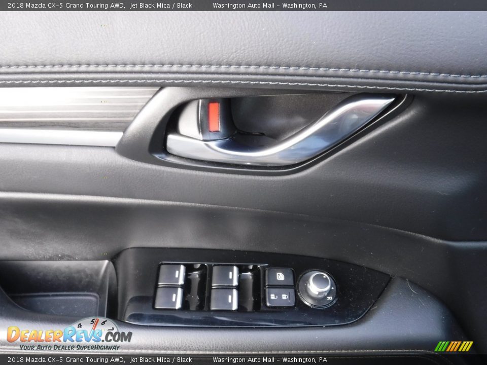 2018 Mazda CX-5 Grand Touring AWD Jet Black Mica / Black Photo #11