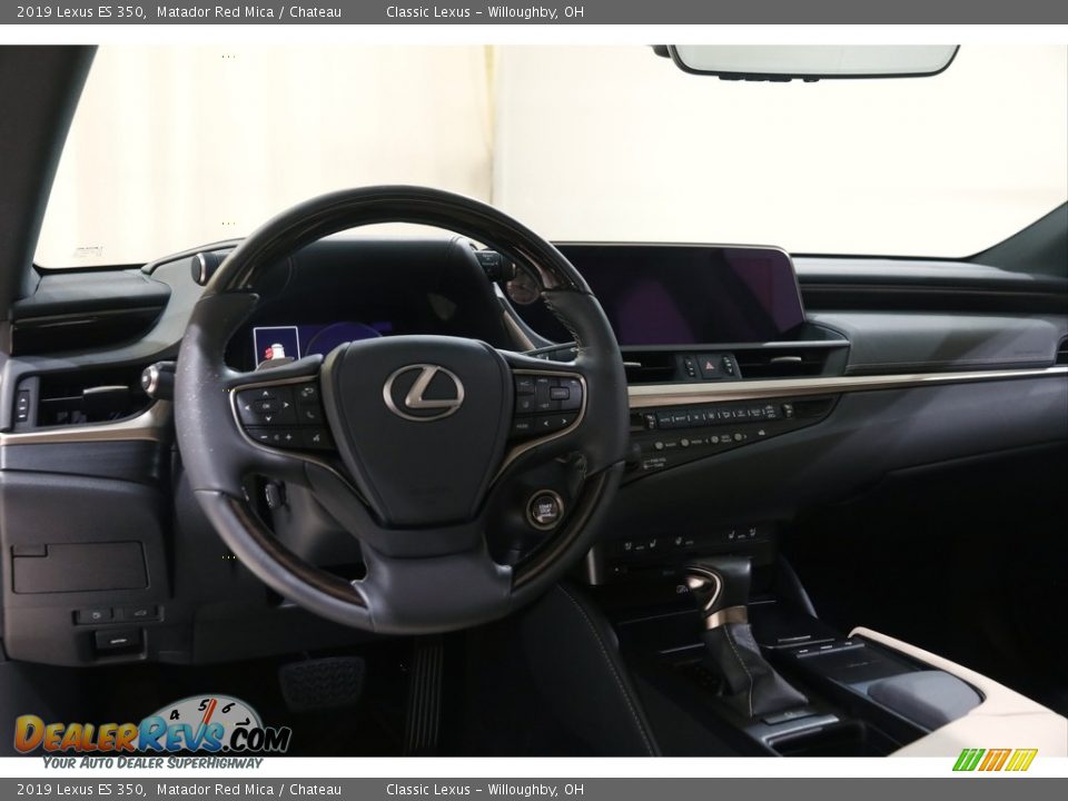 2019 Lexus ES 350 Matador Red Mica / Chateau Photo #6