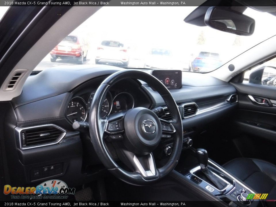 2018 Mazda CX-5 Grand Touring AWD Jet Black Mica / Black Photo #13
