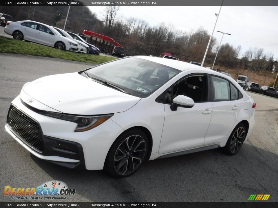 2020 Toyota Corolla SE Super White / Black Photo #10