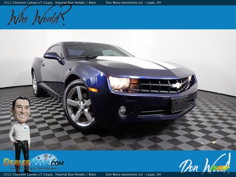 2011 Chevrolet Camaro LT Coupe Imperial Blue Metallic / Black Photo #1