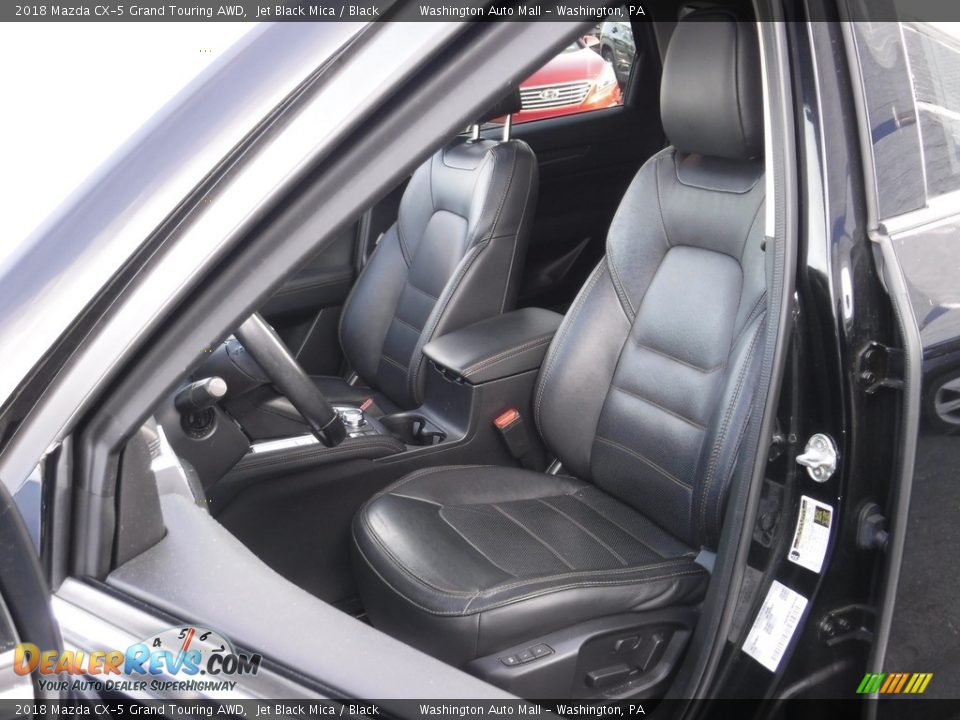 2018 Mazda CX-5 Grand Touring AWD Jet Black Mica / Black Photo #15