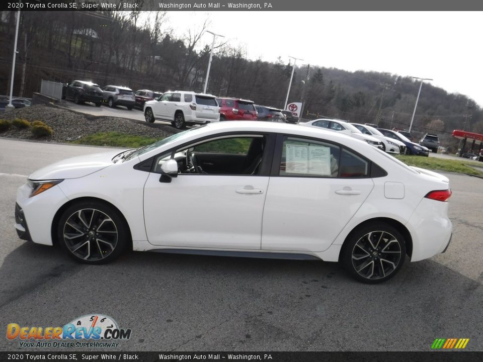 2020 Toyota Corolla SE Super White / Black Photo #11