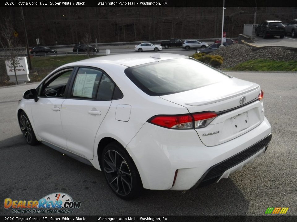 2020 Toyota Corolla SE Super White / Black Photo #12