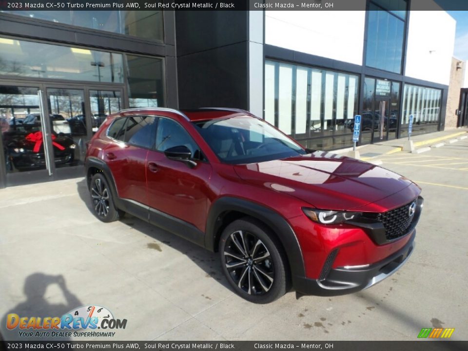 2023 Mazda CX-50 Turbo Premium Plus AWD Soul Red Crystal Metallic / Black Photo #1