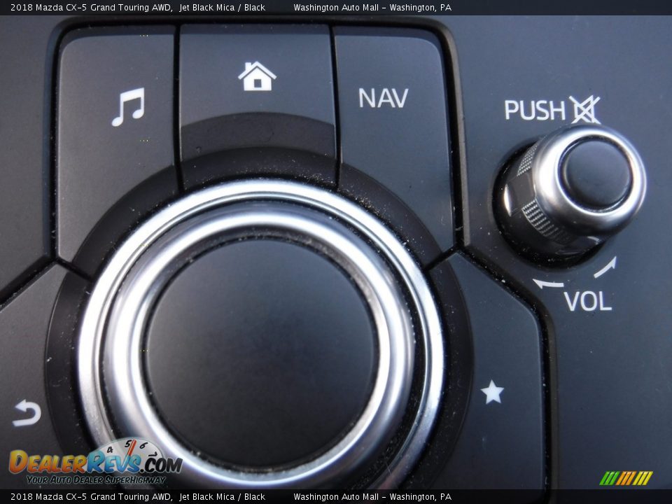 2018 Mazda CX-5 Grand Touring AWD Jet Black Mica / Black Photo #18