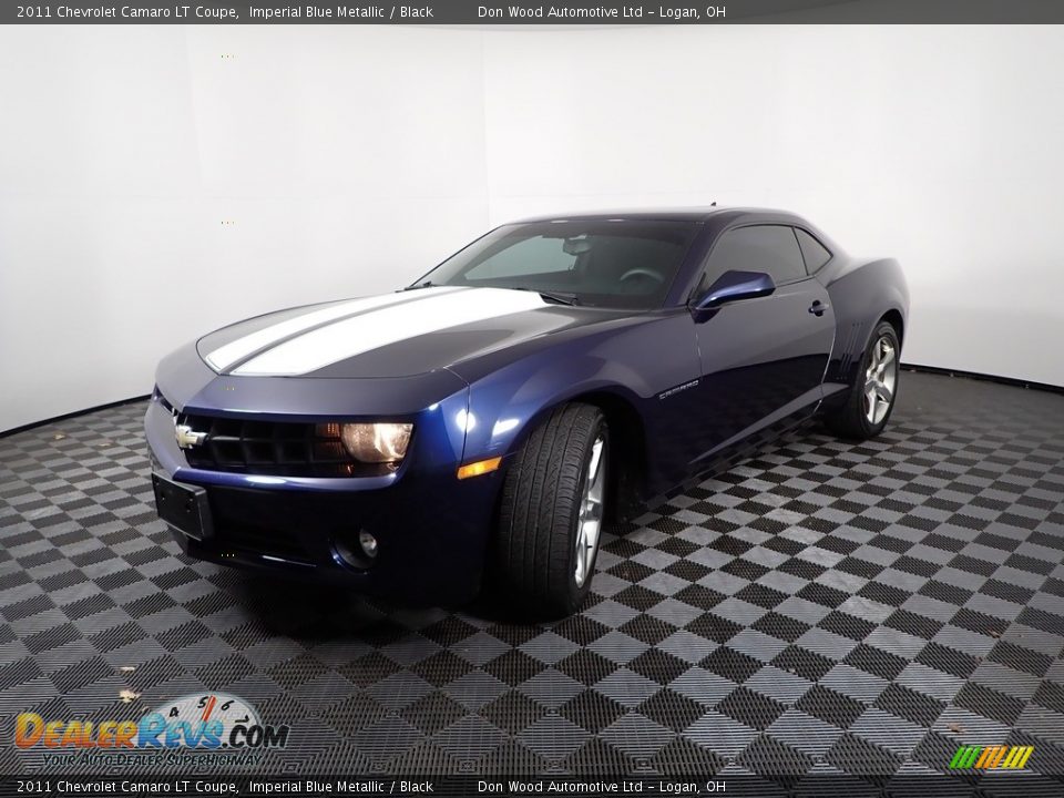 2011 Chevrolet Camaro LT Coupe Imperial Blue Metallic / Black Photo #4