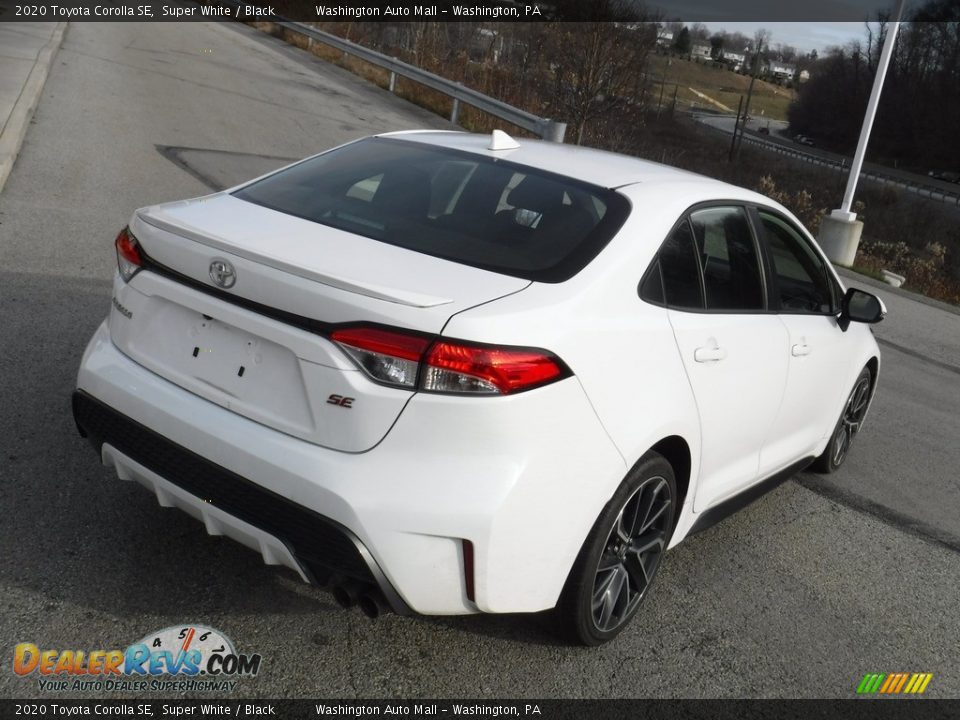 2020 Toyota Corolla SE Super White / Black Photo #14