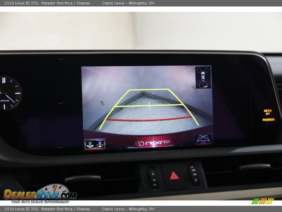 2019 Lexus ES 350 Matador Red Mica / Chateau Photo #14