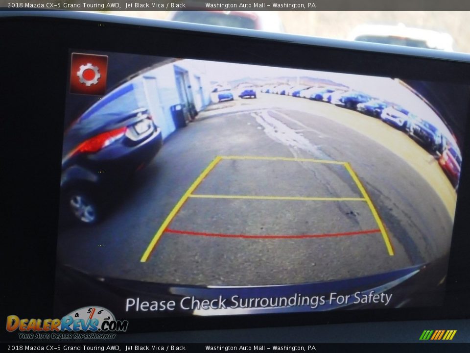 2018 Mazda CX-5 Grand Touring AWD Jet Black Mica / Black Photo #22