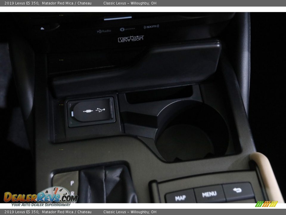 2019 Lexus ES 350 Matador Red Mica / Chateau Photo #17