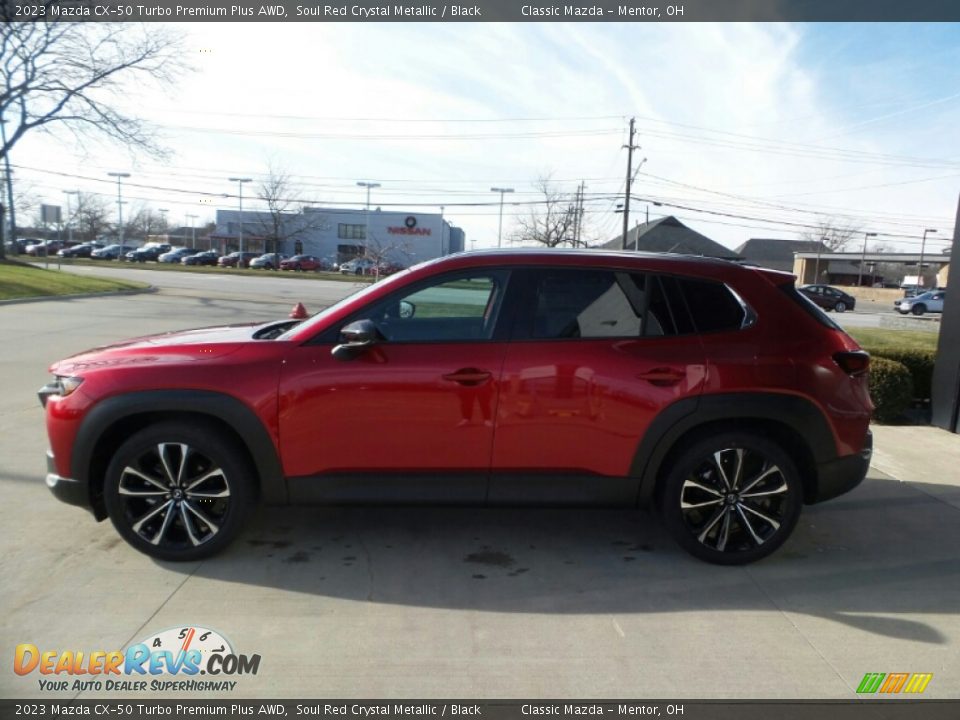 2023 Mazda CX-50 Turbo Premium Plus AWD Soul Red Crystal Metallic / Black Photo #6