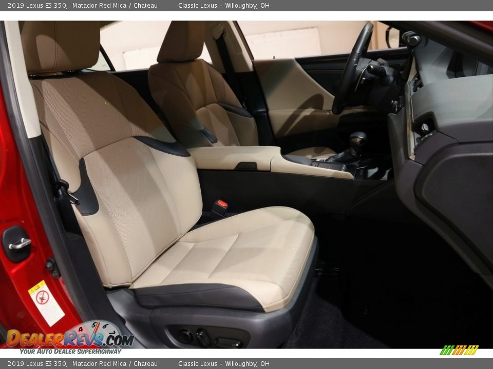 2019 Lexus ES 350 Matador Red Mica / Chateau Photo #18