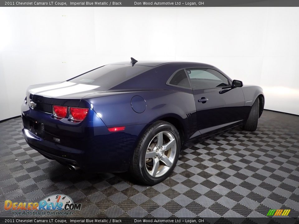 2011 Chevrolet Camaro LT Coupe Imperial Blue Metallic / Black Photo #9