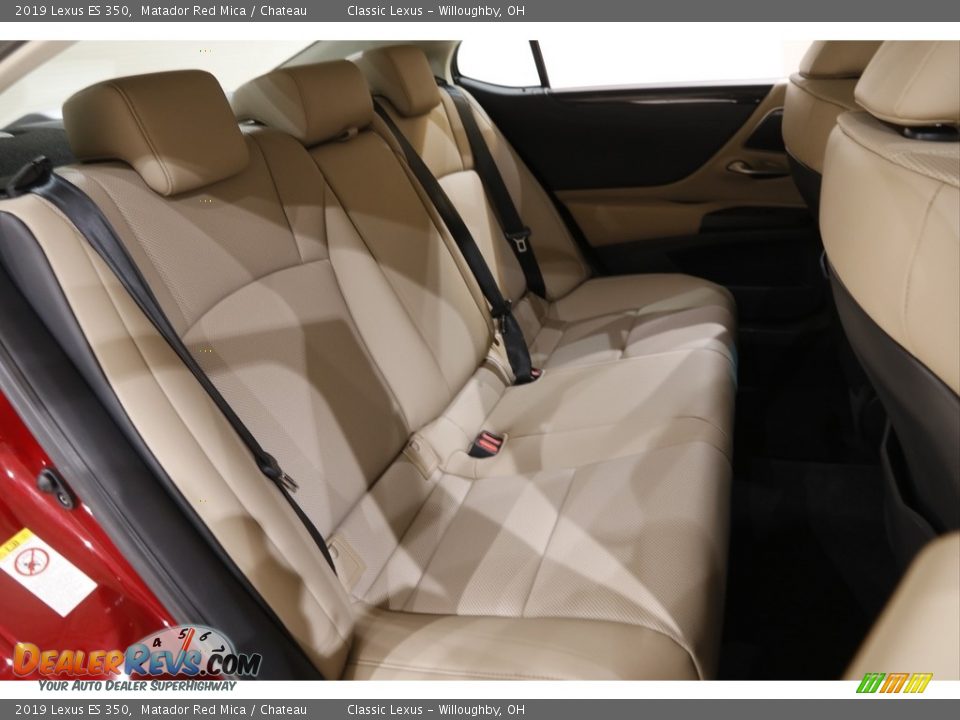 2019 Lexus ES 350 Matador Red Mica / Chateau Photo #19