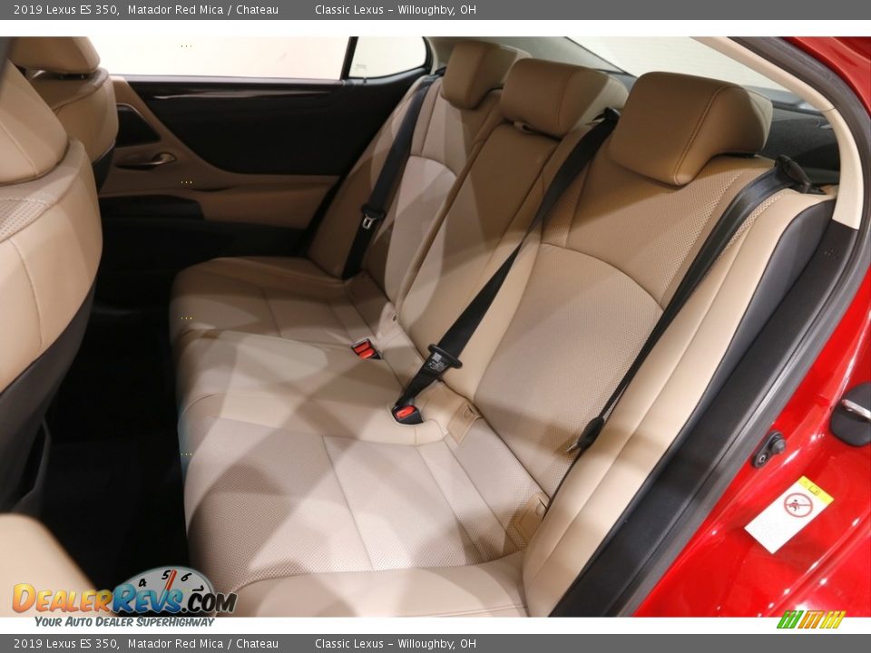 2019 Lexus ES 350 Matador Red Mica / Chateau Photo #20