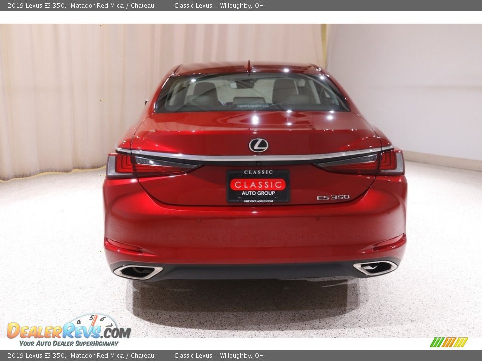 2019 Lexus ES 350 Matador Red Mica / Chateau Photo #21