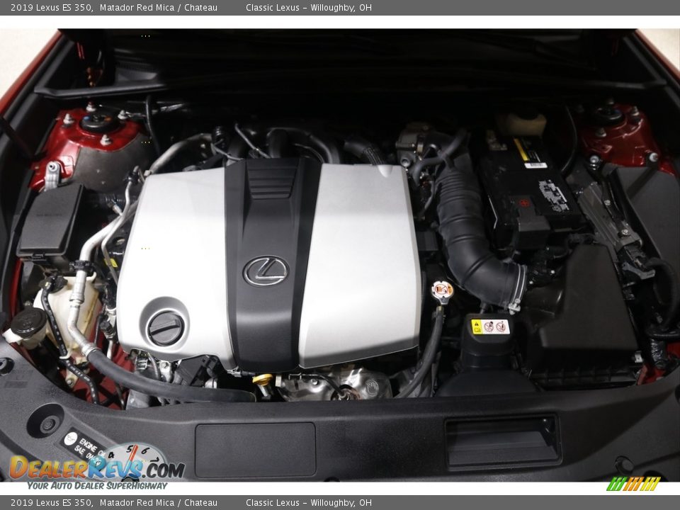 2019 Lexus ES 350 Matador Red Mica / Chateau Photo #22