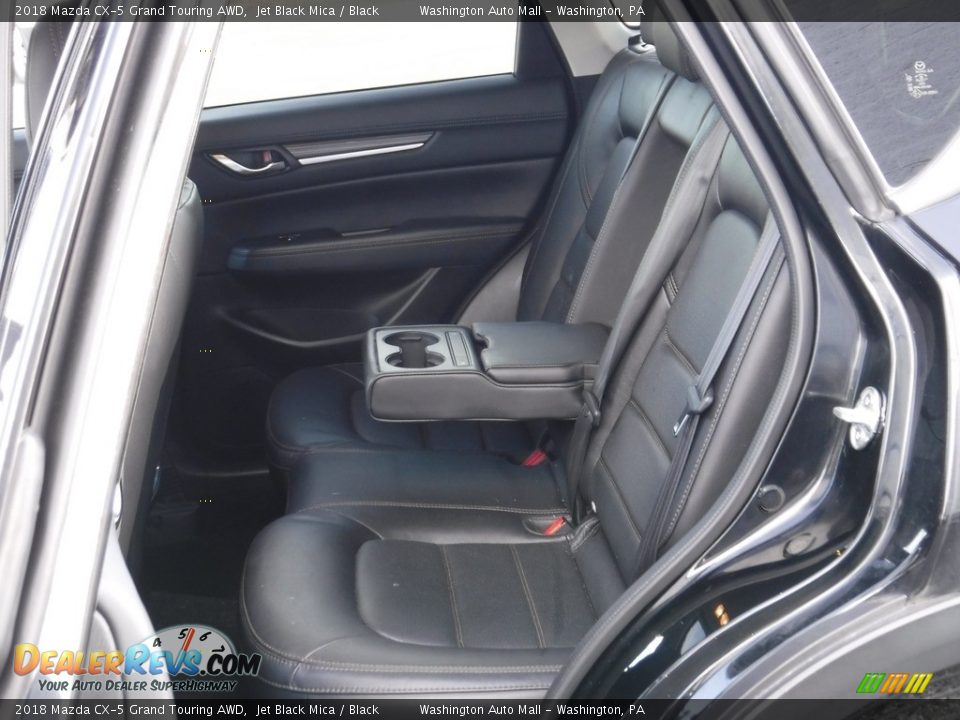 2018 Mazda CX-5 Grand Touring AWD Jet Black Mica / Black Photo #28