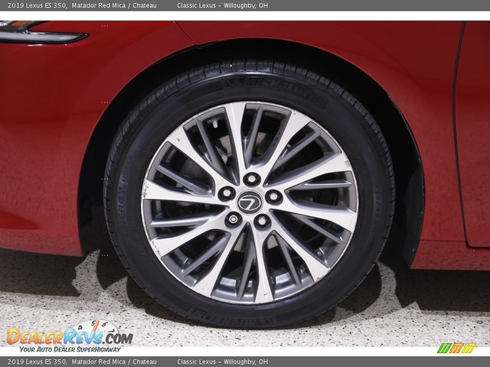 2019 Lexus ES 350 Matador Red Mica / Chateau Photo #23
