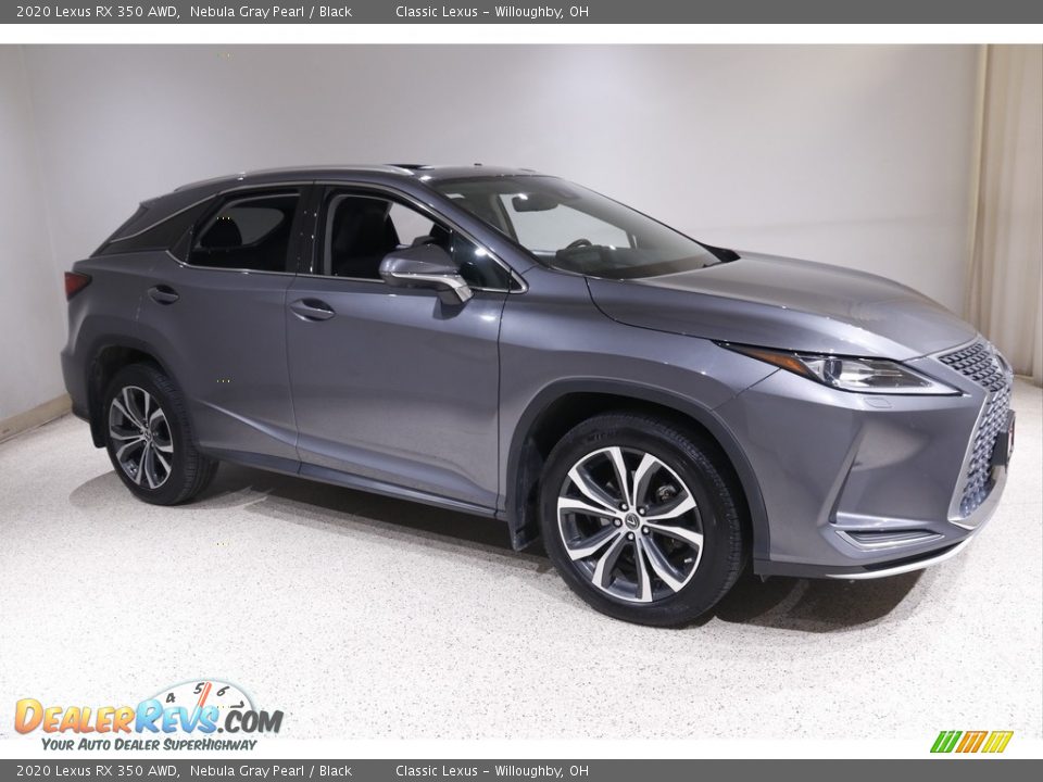 2020 Lexus RX 350 AWD Nebula Gray Pearl / Black Photo #1