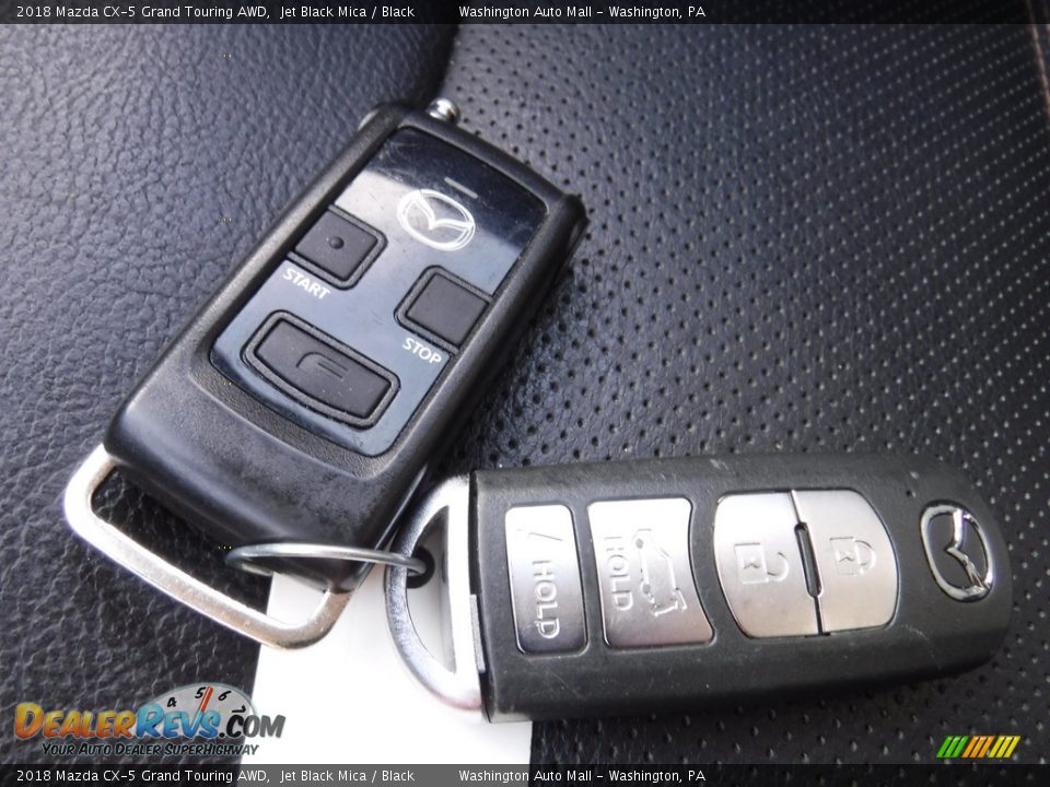2018 Mazda CX-5 Grand Touring AWD Jet Black Mica / Black Photo #31