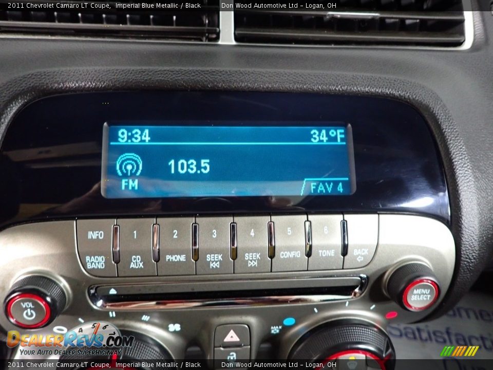 2011 Chevrolet Camaro LT Coupe Imperial Blue Metallic / Black Photo #17