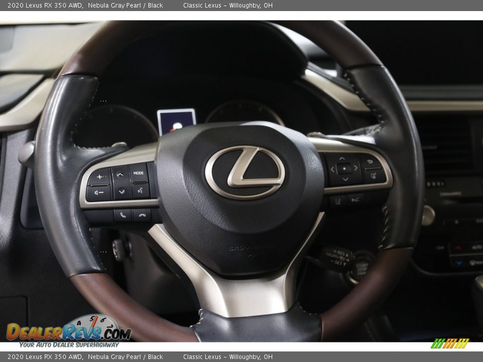 2020 Lexus RX 350 AWD Nebula Gray Pearl / Black Photo #7