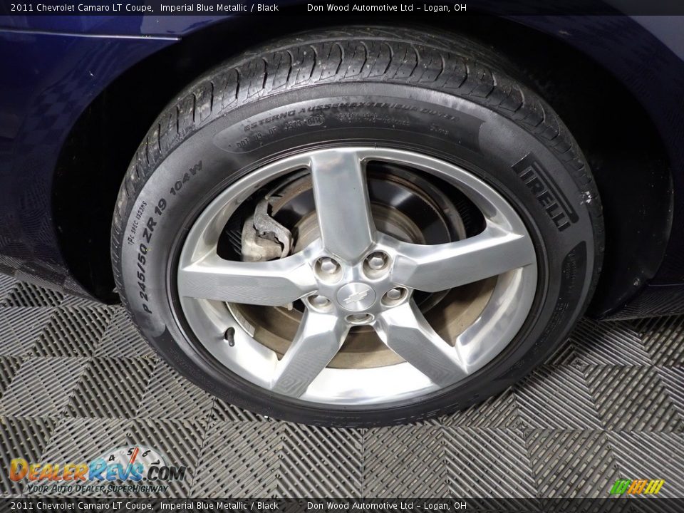 2011 Chevrolet Camaro LT Coupe Imperial Blue Metallic / Black Photo #25