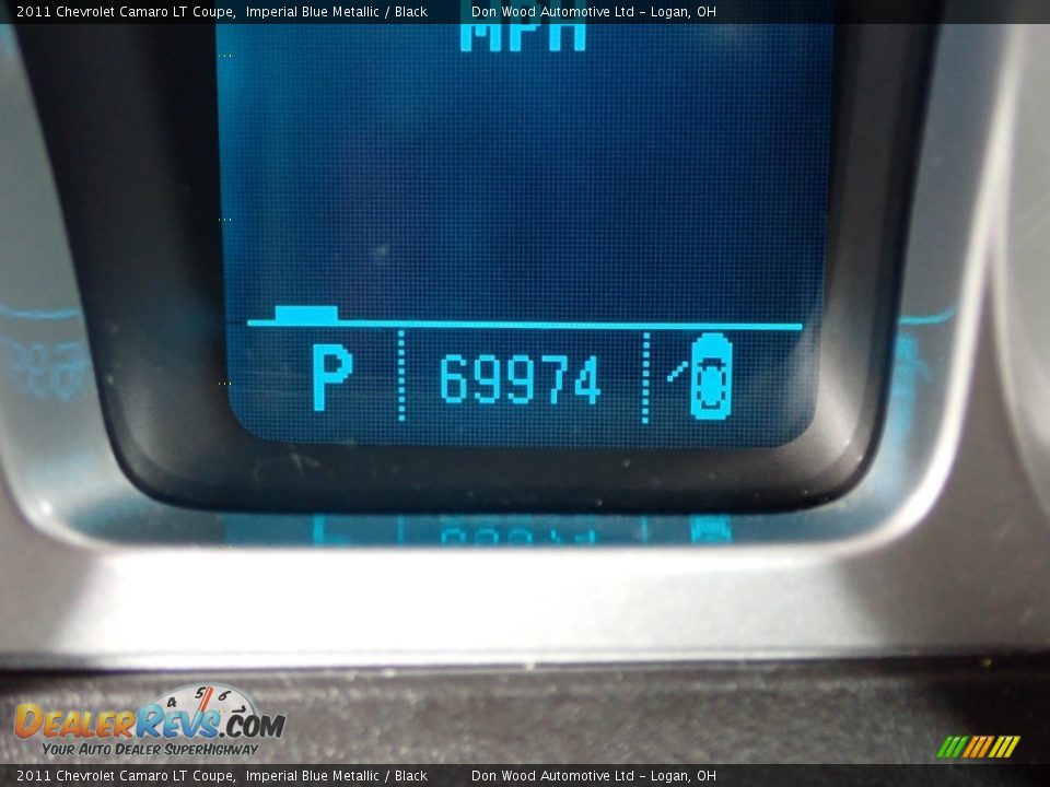 2011 Chevrolet Camaro LT Coupe Imperial Blue Metallic / Black Photo #26
