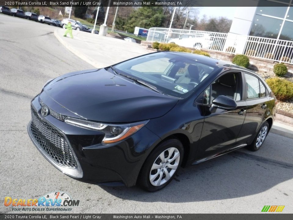 2020 Toyota Corolla LE Black Sand Pearl / Light Gray Photo #11