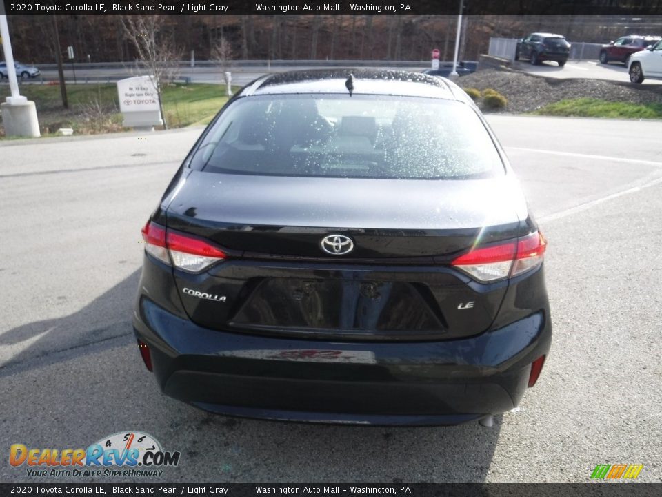 2020 Toyota Corolla LE Black Sand Pearl / Light Gray Photo #13