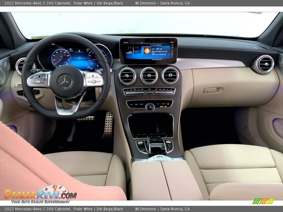 Dashboard of 2022 Mercedes-Benz C 300 Cabriolet Photo #6