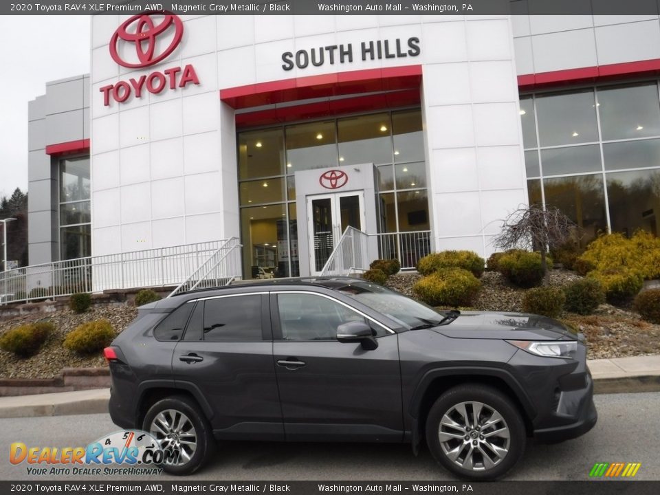 2020 Toyota RAV4 XLE Premium AWD Magnetic Gray Metallic / Black Photo #2