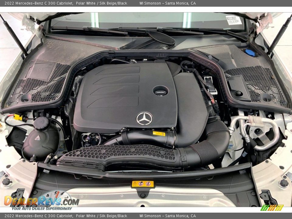2022 Mercedes-Benz C 300 Cabriolet 2.0 Liter Turbocharged DOHC 16-Valve VVT 4 Cylinder Engine Photo #9