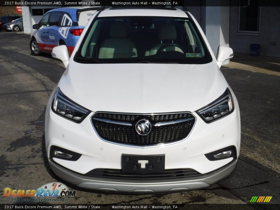 2017 Buick Encore Premium AWD Summit White / Shale Photo #5