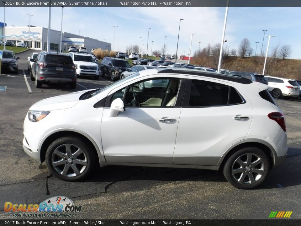 2017 Buick Encore Premium AWD Summit White / Shale Photo #7