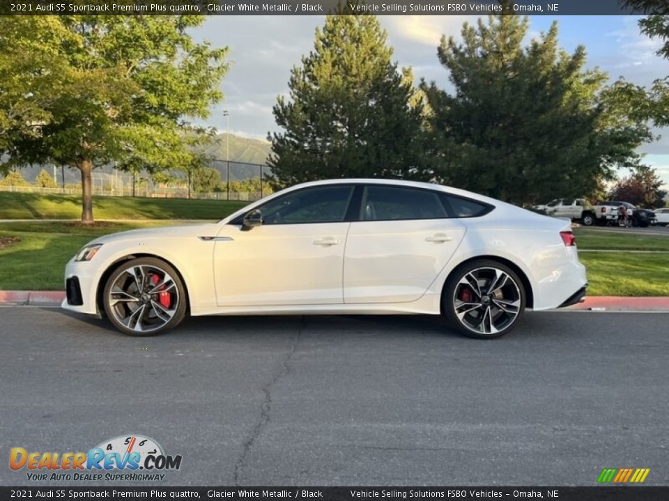 Glacier White Metallic 2021 Audi S5 Sportback Premium Plus quattro Photo #1