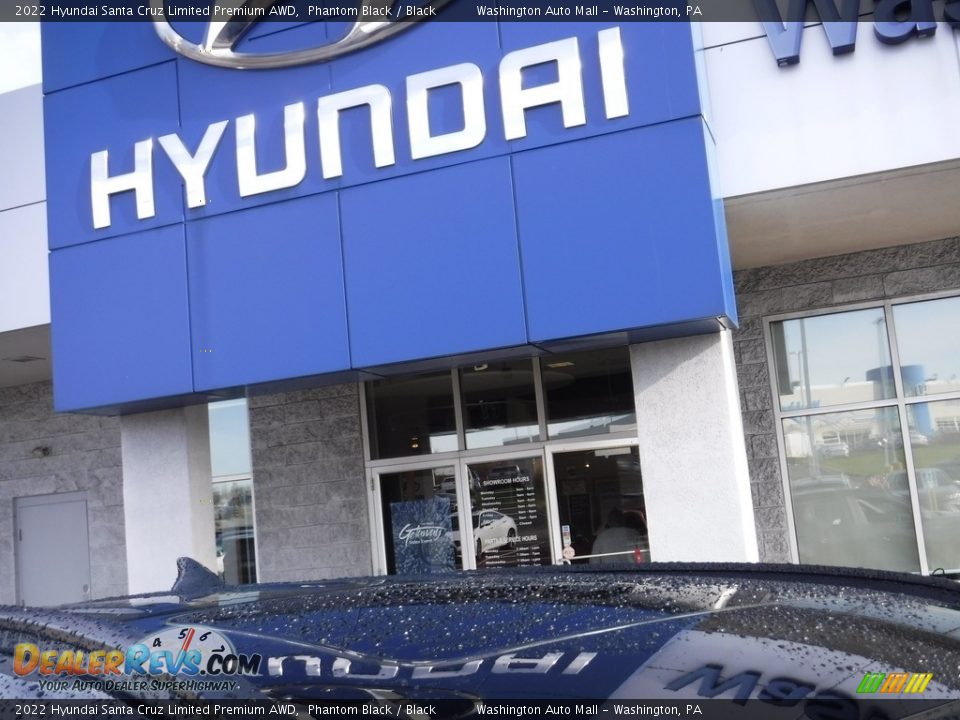 2022 Hyundai Santa Cruz Limited Premium AWD Phantom Black / Black Photo #3