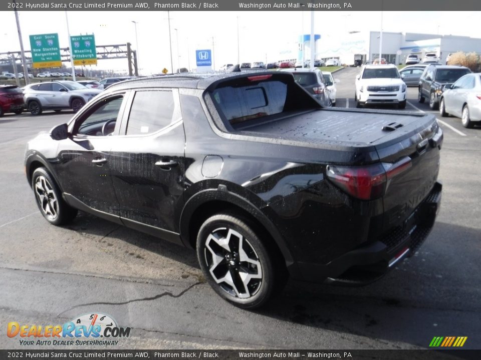 Phantom Black 2022 Hyundai Santa Cruz Limited Premium AWD Photo #8