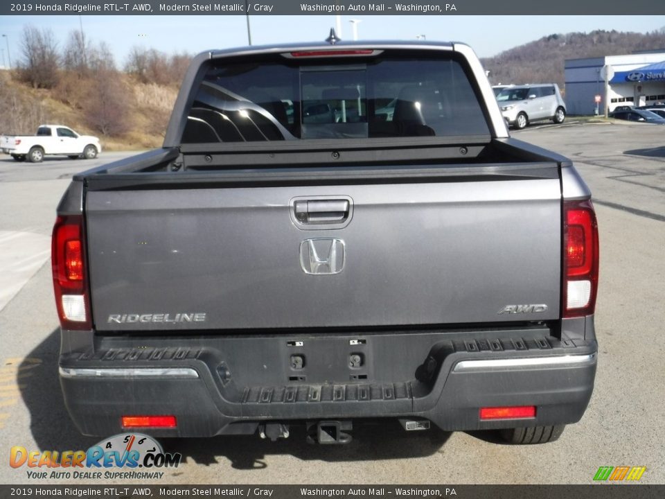 2019 Honda Ridgeline RTL-T AWD Modern Steel Metallic / Gray Photo #13