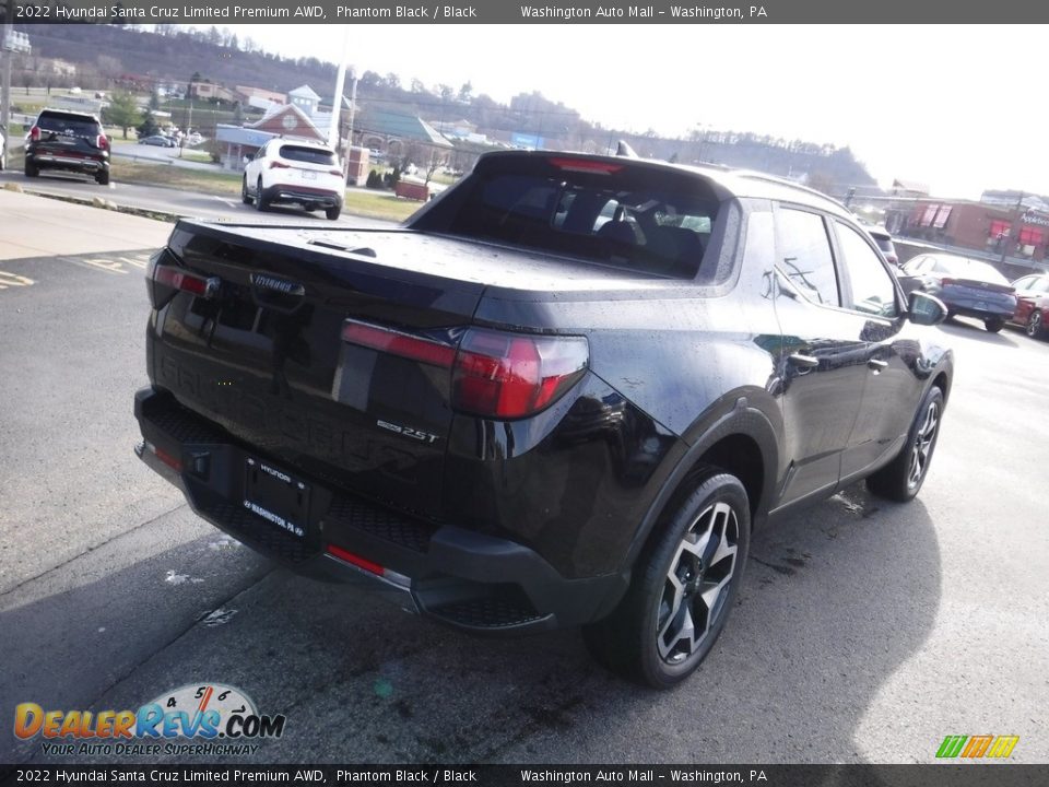 2022 Hyundai Santa Cruz Limited Premium AWD Phantom Black / Black Photo #11