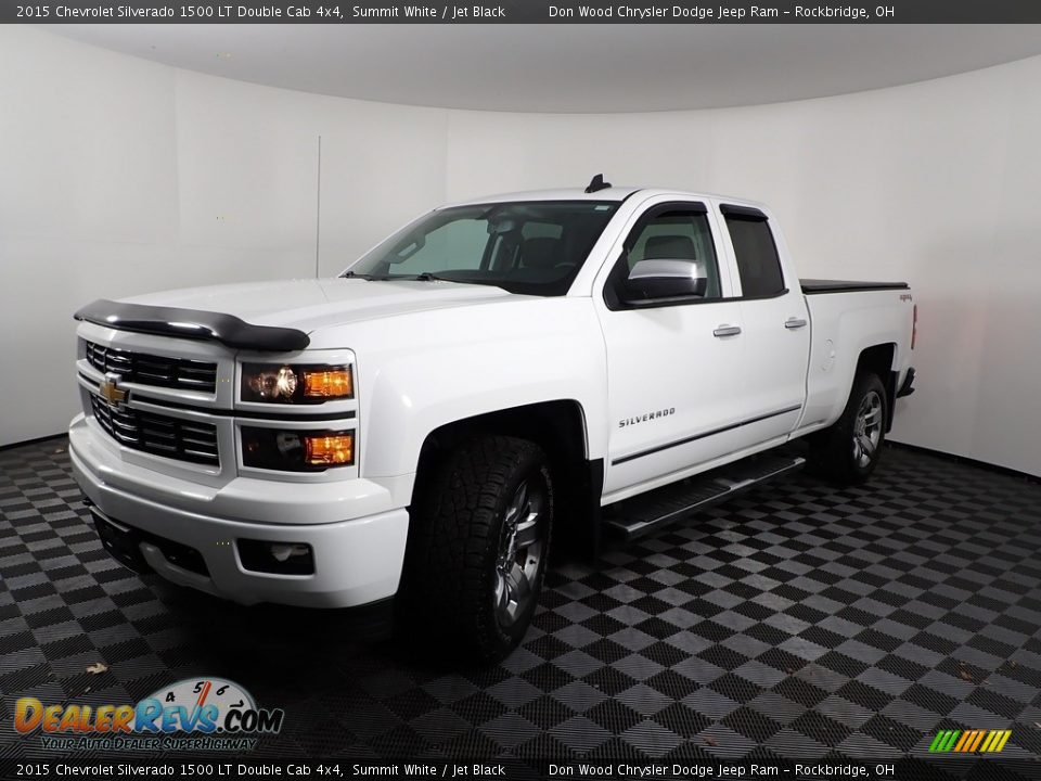 2015 Chevrolet Silverado 1500 LT Double Cab 4x4 Summit White / Jet Black Photo #5